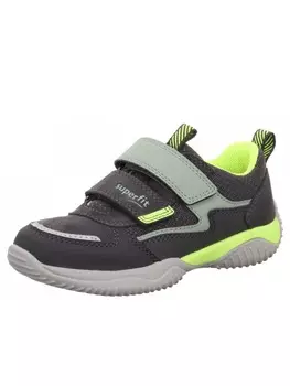 Кроссовки на шнуровке superfit Halbschuh Storun Nachorder, серый