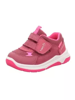 Кроссовки на шнуровке superfit, розовый