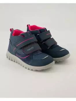 Кроссовки на шнуровке superfit, синий