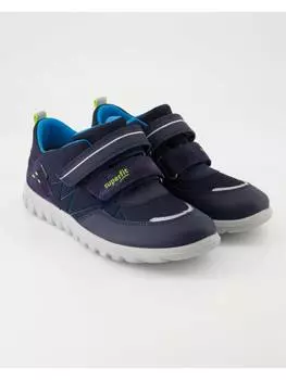 Кроссовки на шнуровке superfit, синий