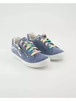 Кроссовки на шнуровке superfit, синий