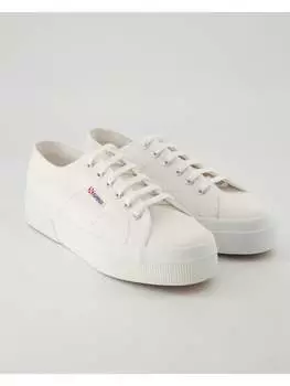 Кроссовки на шнуровке Superga, белый