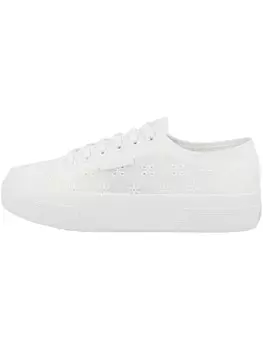 Кроссовки на шнуровке Superga, белый