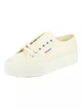 Кроссовки на шнуровке Superga, бежевый