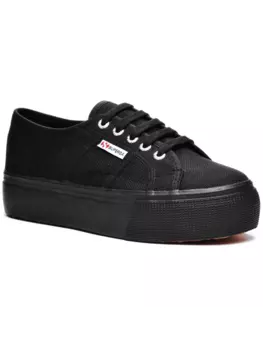 Кроссовки на шнуровке Superga, черный