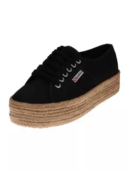 Кроссовки на шнуровке Superga, черный