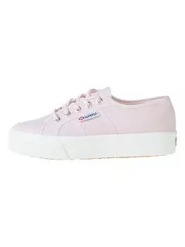 Кроссовки на шнуровке Superga, розовый