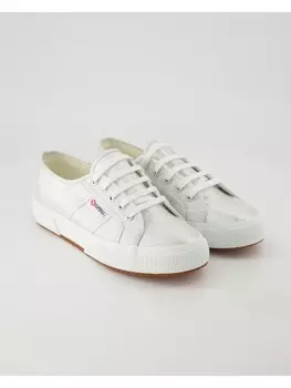 Кроссовки на шнуровке Superga Sneaker low, серебряный