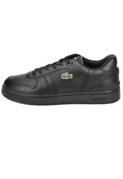 Кроссовки на шнуровке T-CLIP SET Lacoste, черный