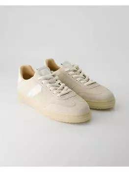 Кроссовки на шнуровке Tamaris, бежевый