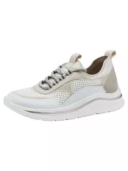 Кроссовки на шнуровке Tamaris, бежевый