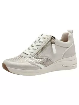 Кроссовки на шнуровке Tamaris COMFORT Sneaker, цвет BEIGE GLAM