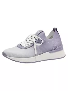 Кроссовки на шнуровке Tamaris, цвет lavender