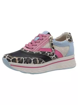 Кроссовки на шнуровке Tamaris, цвет pink multi
