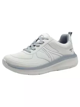 Кроссовки на шнуровке Tamaris, цвет white/blue