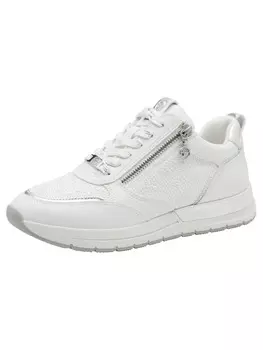 Кроссовки на шнуровке Tamaris, цвет white pearl