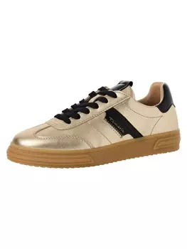 Кроссовки на шнуровке Tamaris Sneaker, цвет LIGHT GOLD