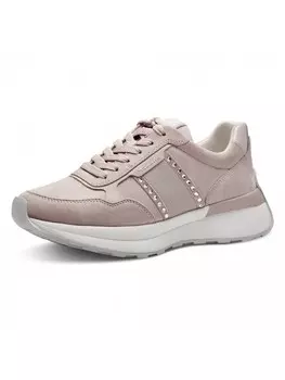 Кроссовки на шнуровке Tamaris Sneaker, розовый