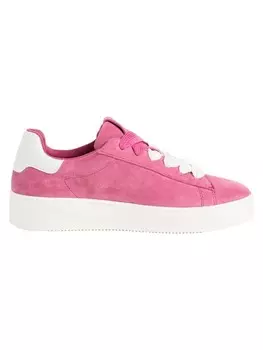 Кроссовки на шнуровке Tamaris Sneaker, розовый
