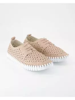 Кроссовки на шнуровке Terry, розовый