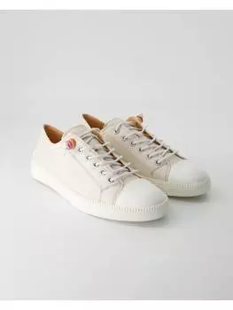 Кроссовки на шнуровке Think!, бежевый