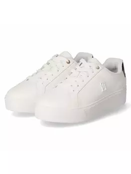 Кроссовки на шнуровке Tommy Hilfiger Low Sneaker, белый
