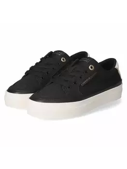 Кроссовки на шнуровке Tommy Hilfiger Low Sneaker VULC, черный