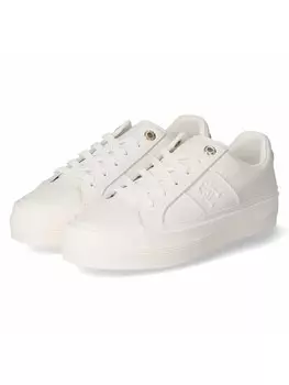 Кроссовки на шнуровке Tommy Hilfiger Low Sneaker MONOGRAM, белый