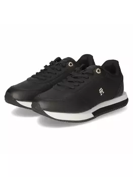 Кроссовки на шнуровке Tommy Hilfiger Low Sneaker ELEVATED RUNNER, черный