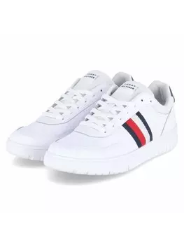 Кроссовки на шнуровке Tommy Hilfiger Low Sneaker TH BASKET CORE, белый