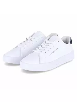 Кроссовки на шнуровке Tommy Hilfiger Low Sneaker TH COURT, белый