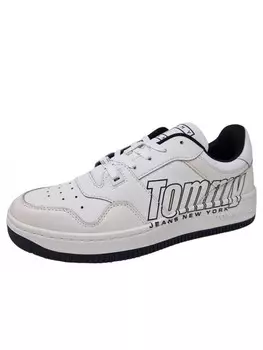 Кроссовки на шнуровке Tommy Hilfiger Sneaker Basket Logo, белый
