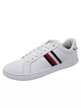 Кроссовки на шнуровке Tommy Hilfiger Sneaker Corporate, белый