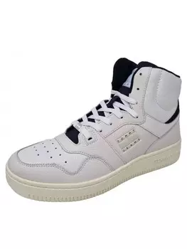 Кроссовки на шнуровке Tommy Hilfiger Sneaker high Basket Mid Leather, белый