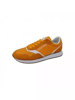 Кроссовки на шнуровке Tommy Hilfiger Sneaker Runner EVO Colorama Mix, желтый