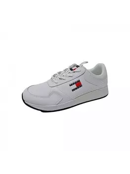 Кроссовки на шнуровке Tommy Hilfiger Sportschuh T.Jeans Flexi Runner, белый