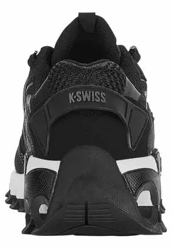 Кроссовки на шнуровке TUBES TRAIL K-SWISS, черный