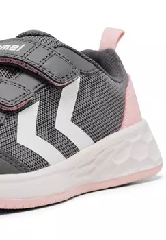 Кроссовки на шнуровке TURBO Hummel, розовый