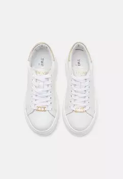 Кроссовки на шнуровке TWINSET, белый
