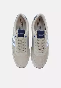 Кроссовки на шнуровке U.S. Polo Assn., бежевый