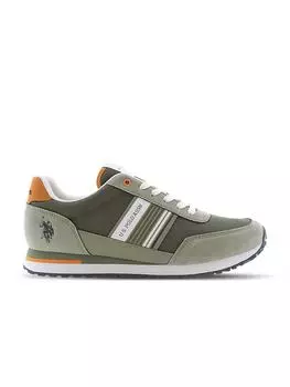 Кроссовки на шнуровке U.S. Polo Assn., зеленый