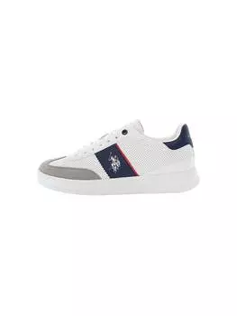 Кроссовки на шнуровке U.S. Polo Assn., цвет wei/grau/dunkelblau