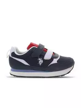 Кроссовки на шнуровке U.S. Polo Assn., цвет dunkelblau/rot