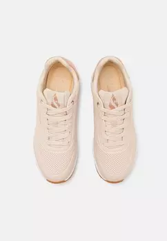 Кроссовки на шнуровке UNO Skechers, бежевый