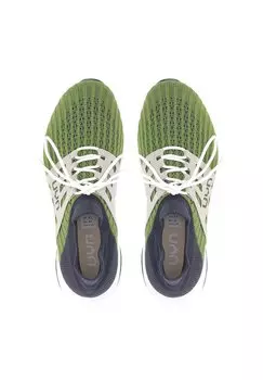 Кроссовки на шнуровке UYN, зеленый