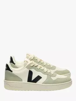 Кроссовки на шнуровке v10 VEJA, цвет Pure Clay