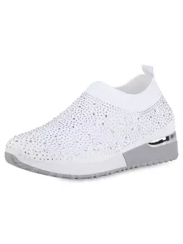 Кроссовки на шнуровке VAN HILL, белый