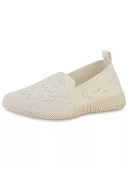 Кроссовки на шнуровке VAN HILL, бежевый