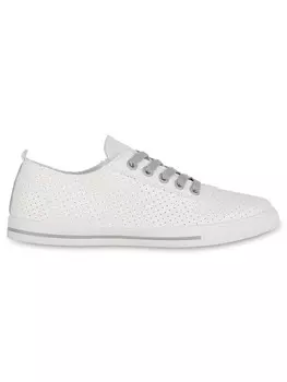 Кроссовки на шнуровке VAN HILL, цвет weiss grau