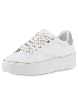 Кроссовки на шнуровке VAN HILL, цвет weiss beige